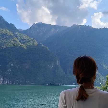 Lake Como Casa La Rosa Abbadia Lariana Esterno foto