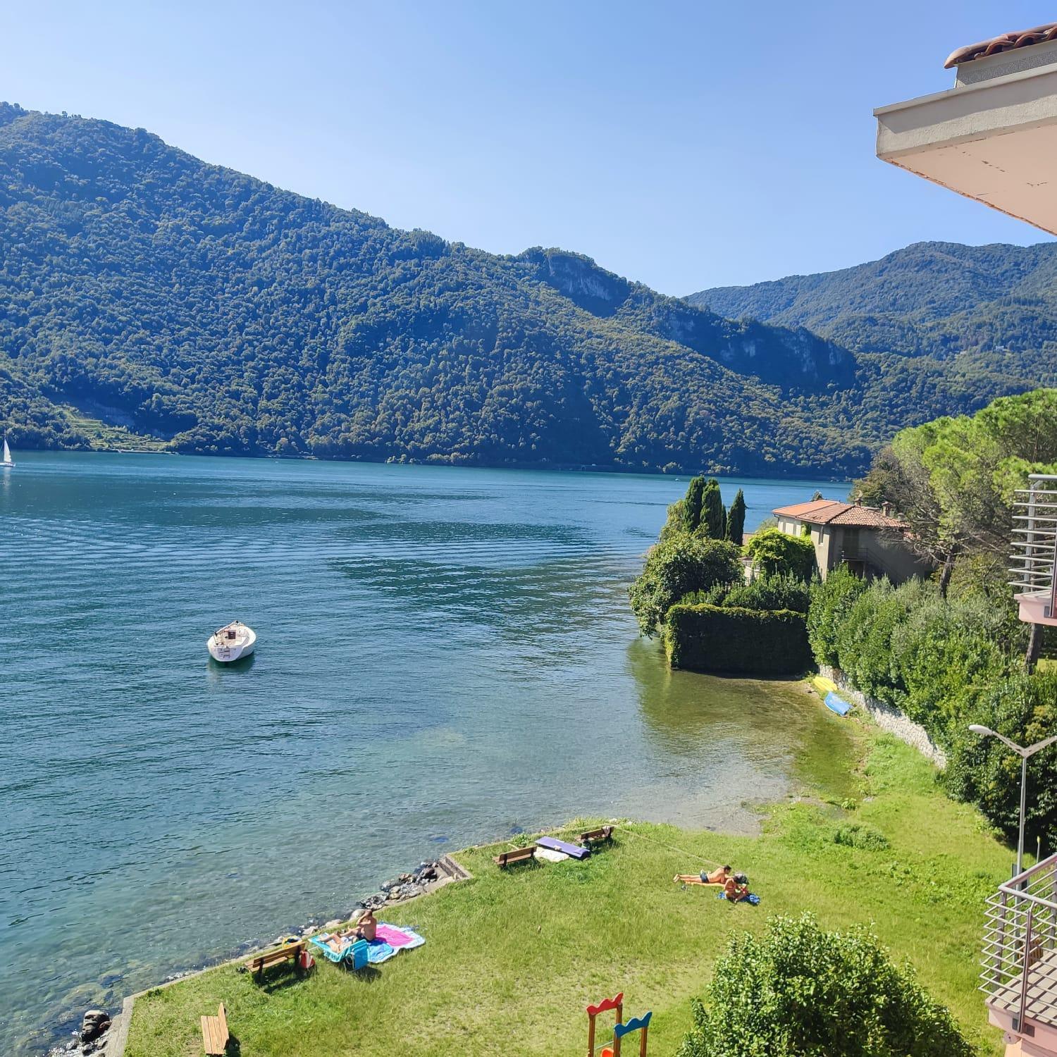 Lake Como Casa La Rosa Abbadia Lariana Esterno foto