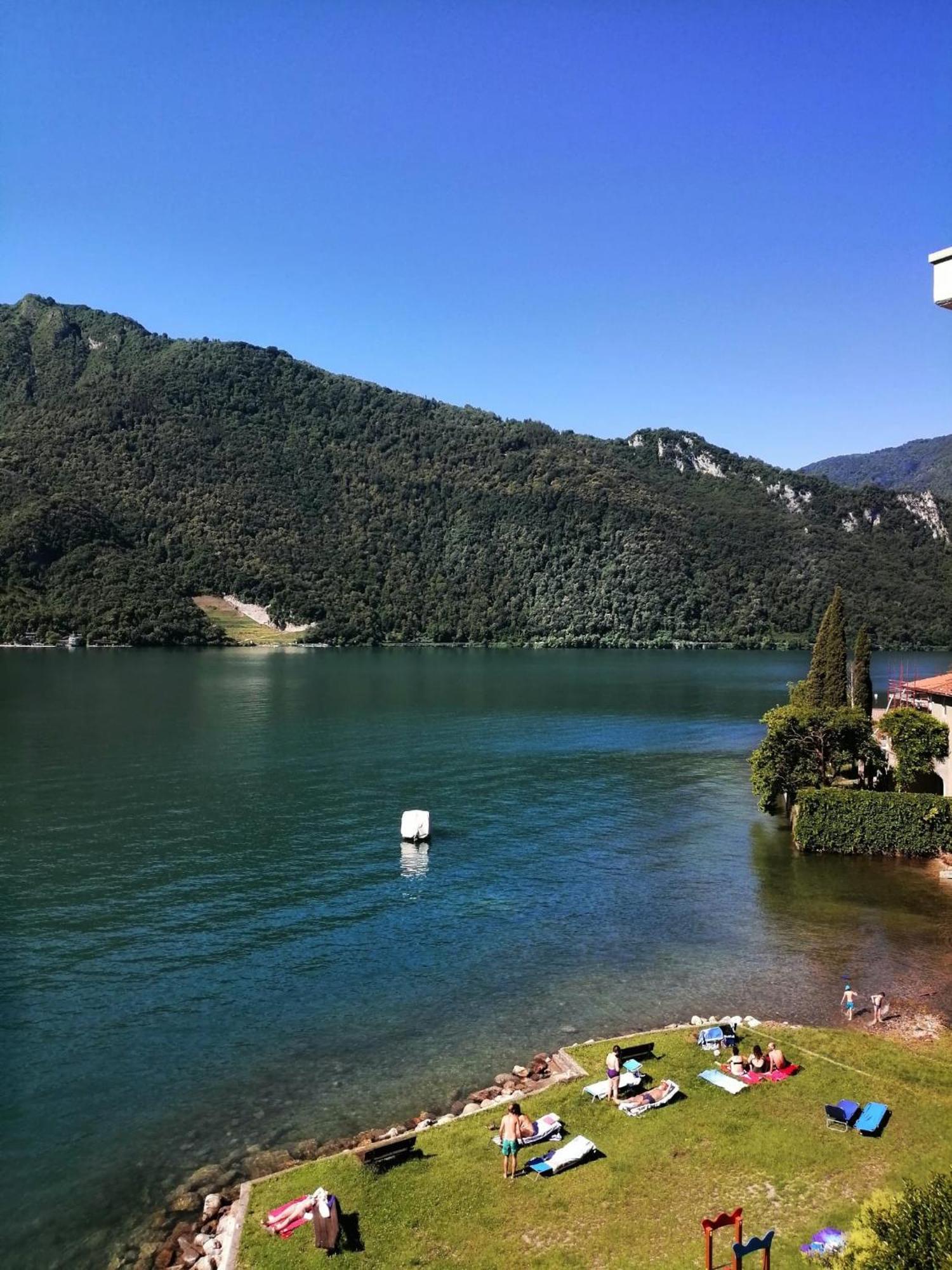 Lake Como Casa La Rosa Abbadia Lariana Esterno foto