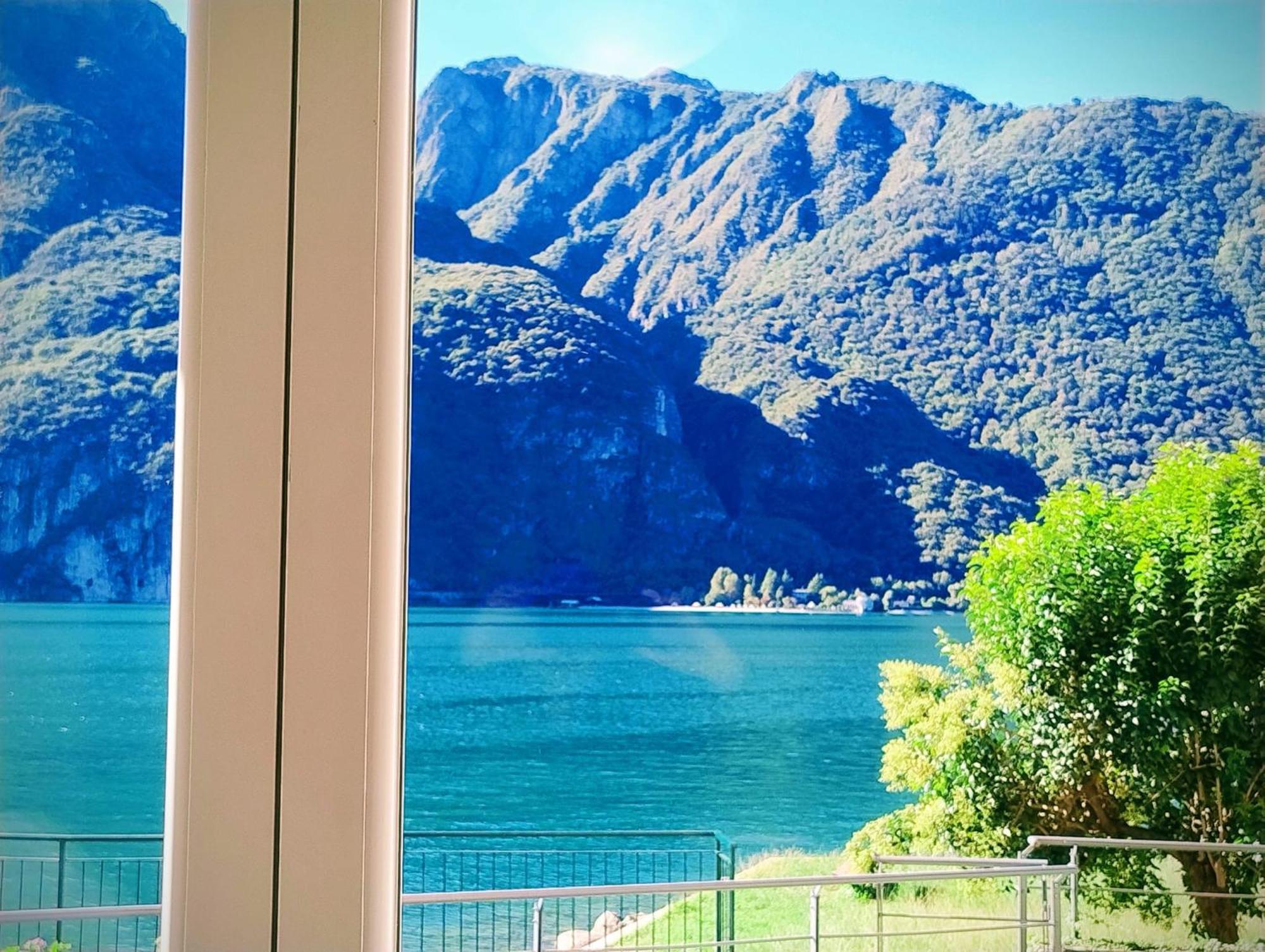Lake Como Casa La Rosa Abbadia Lariana Esterno foto